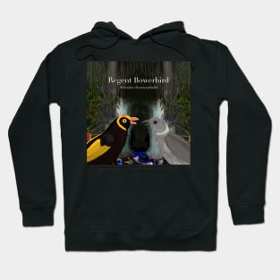 Regent Bowerbirds (text) Hoodie